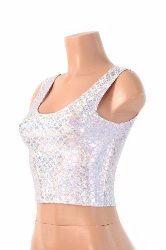 Can't Miss Pink Mermaid Crop Top