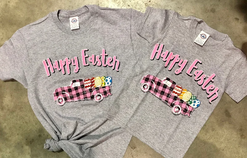 Act Fast Happy Easter Tee-Adult