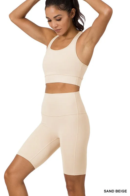 Bargain Prices ATHLETIC TANK TOP & BIKER SHORTS SET