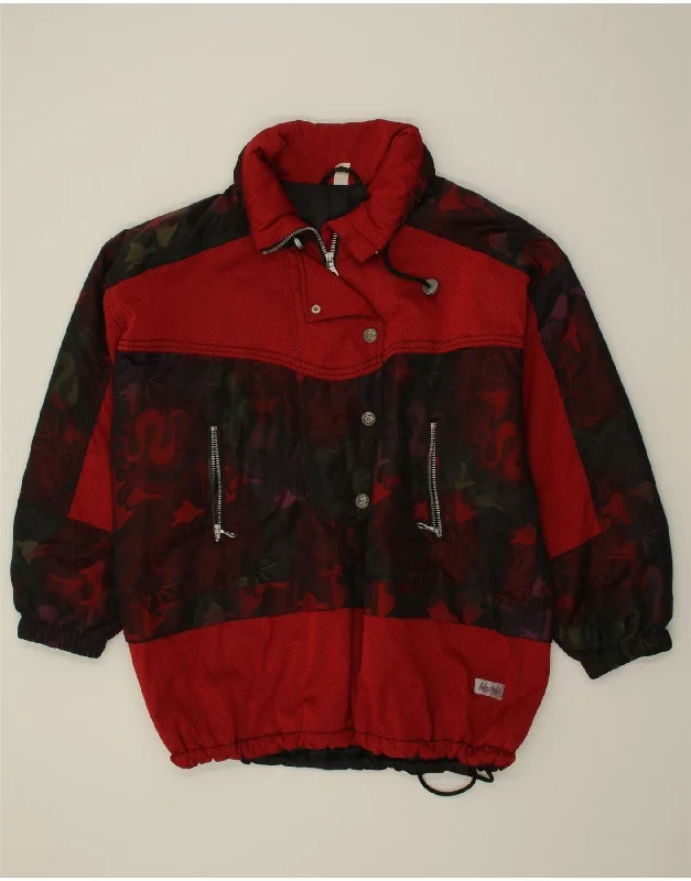 Best Seller VINTAGE Womens Pullover Windbreaker Jacket EU 40/42 Large Red Colourblock Best Seller VINTAGE Womens Pullover Windbreaker Jacket EU 40/42 Large Red Colourblock