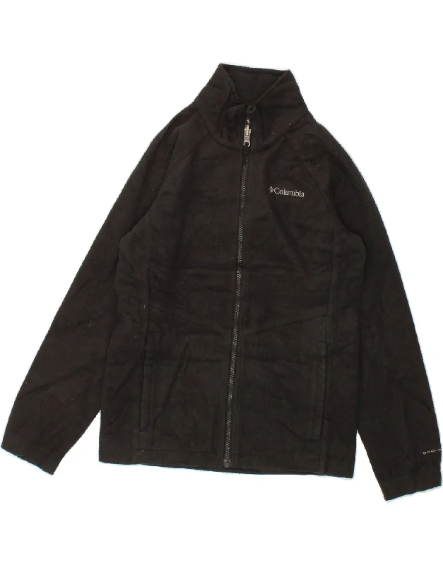 Super Bargain COLUMBIA Womens Interchange Fleece Jacket UK 12 Medium Black Polyester Super Bargain COLUMBIA Womens Interchange Fleece Jacket UK 12 Medium Black Polyester