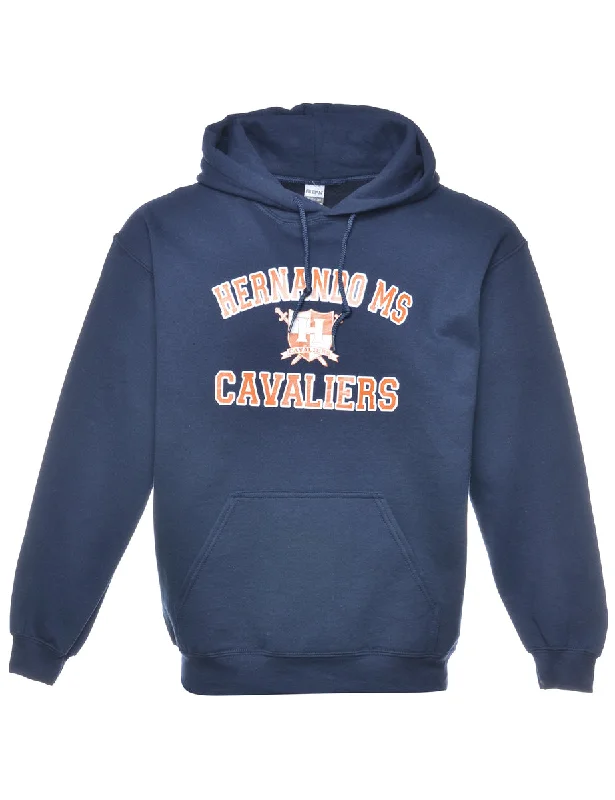 Don't Miss Out Basketball Cavaliers Printed Hoodie - M