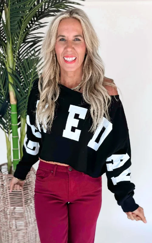 Hot Deal It's Game Day Graphic Sweatshirt* - Final Sale