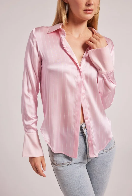 Savings Galore Jay Pinstripe Blouse