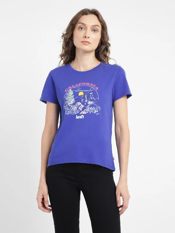 Sale Event Women's Graphic Crew Neck  T-shirt