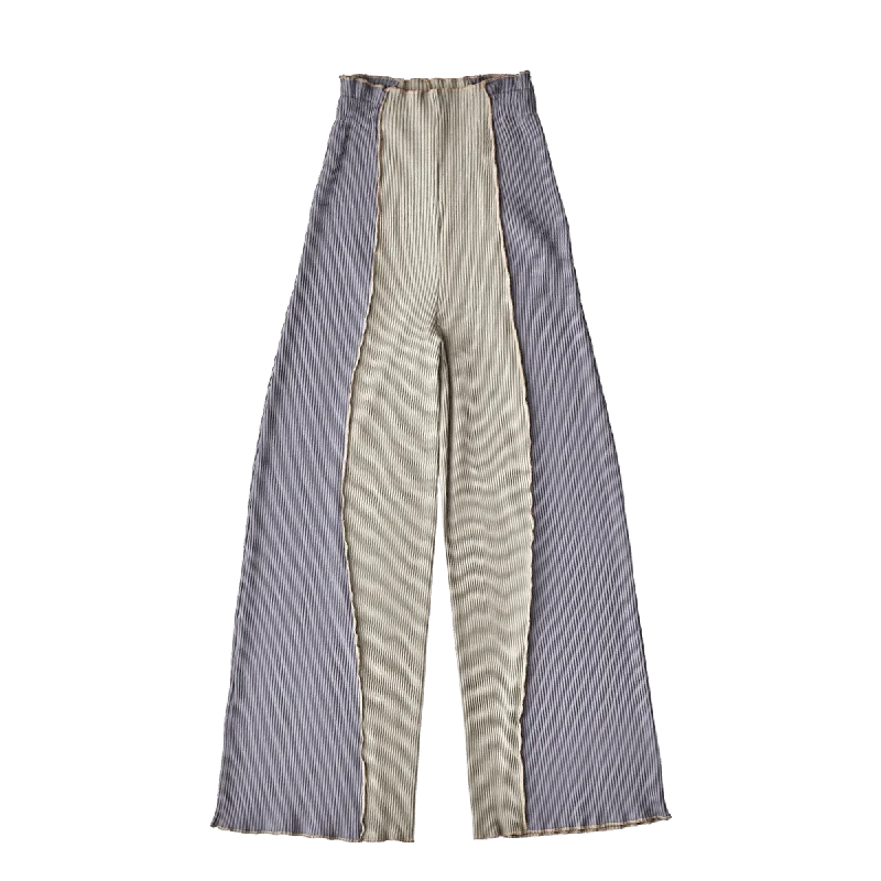 Weekend Discounts to Celebrate Curve pants / Green × Blue