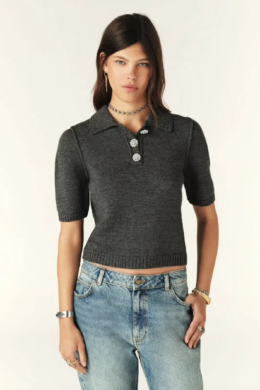 Weekend Bargains to Indulge In Tylak Short Polo ~ Gray