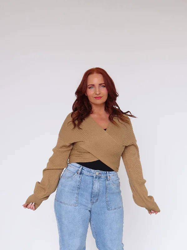 Blowout Sale Katrina Knit Top - Mustard