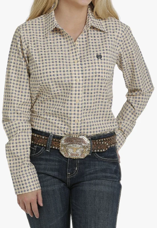 Value Deals Cinch Womens Arena Flex Long Sleeve Shirt
