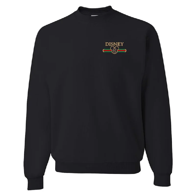 Hot Buy Monogrammed Disney Designer Dupe Crewneck Sweatshirt