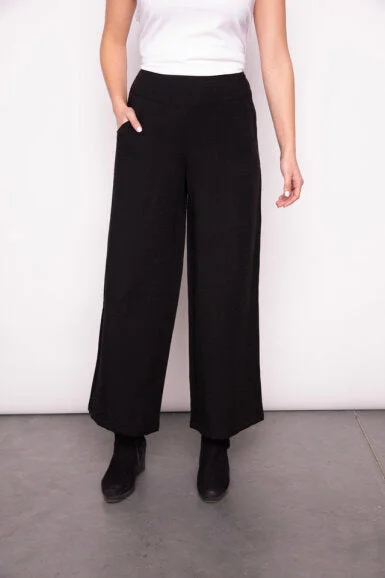 Year-End Deals Habitat Sale, 30669 Solid Relaxed Ankle Pant, Black 50% Off Regular Price