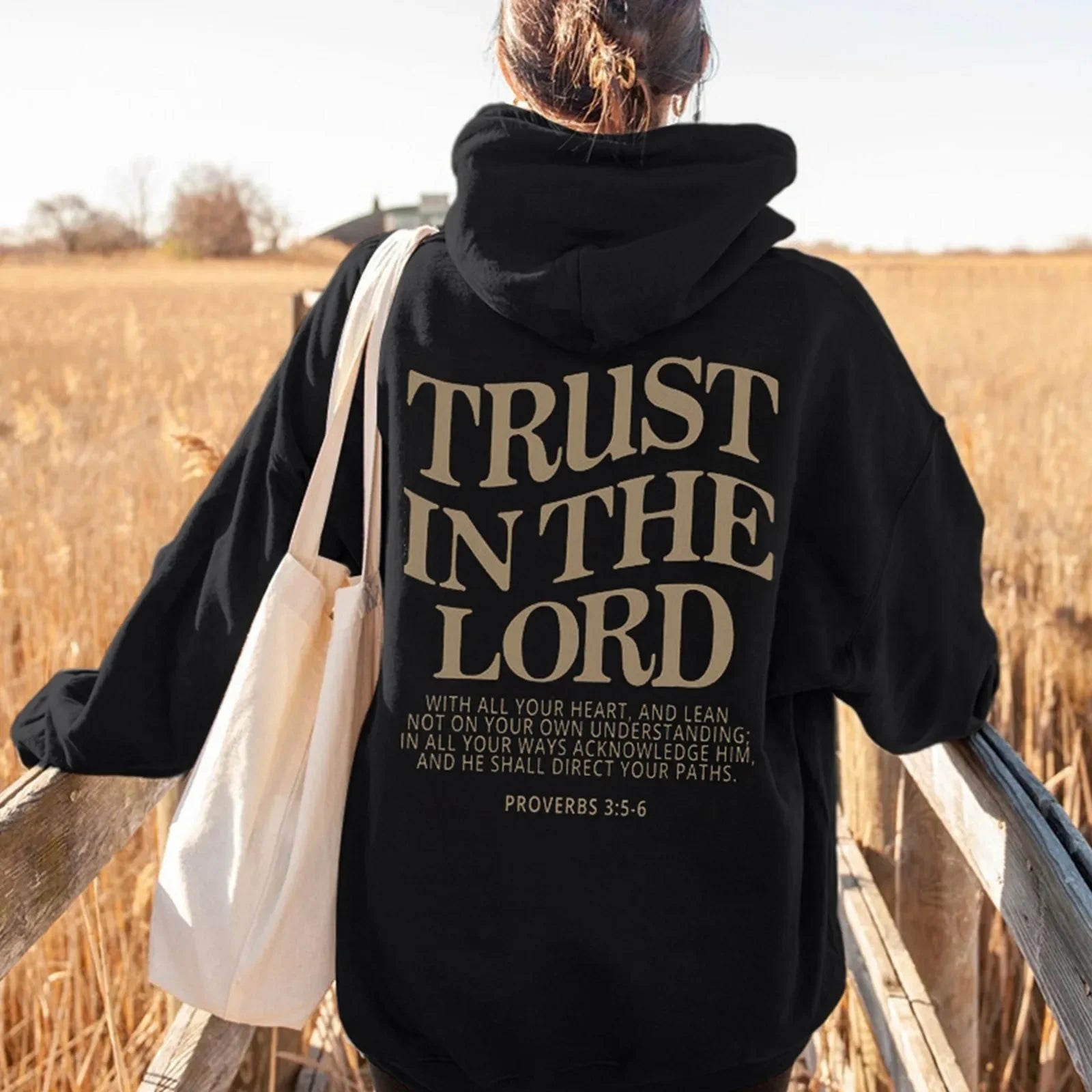Today Only Casual Comfortable Oversized Letter Print Hoodie