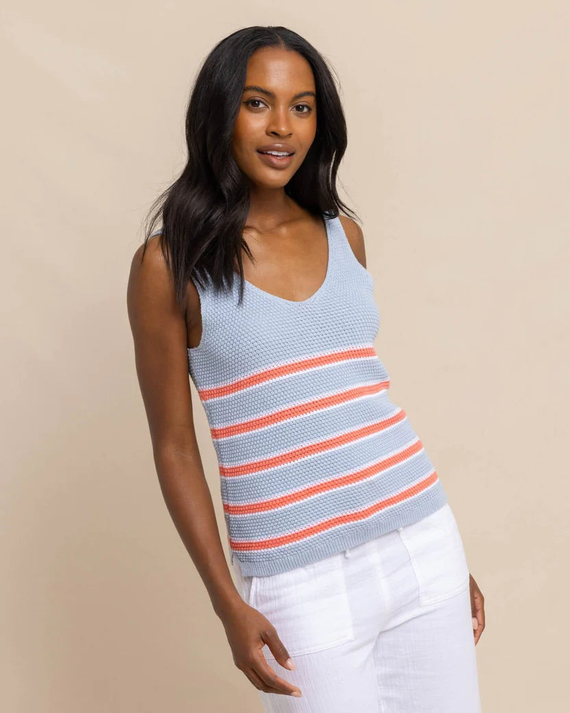 Half Price Southern Tide Alli Striped Sweater