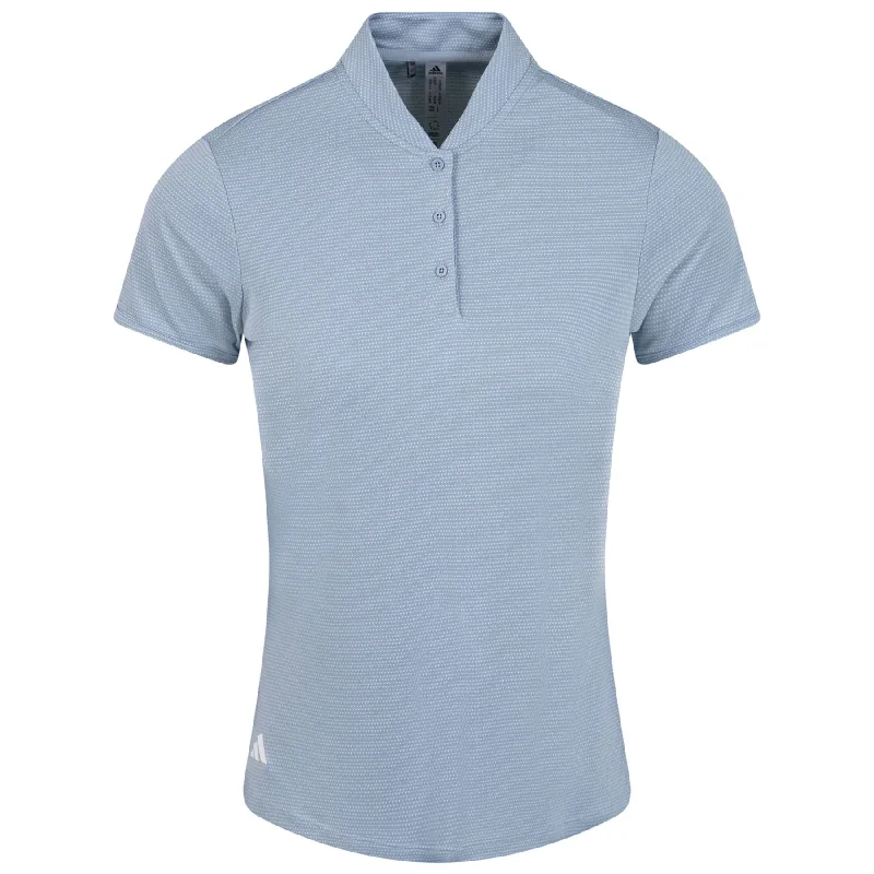 Weekend Discounts Worth Grabbing Womens Essentials Dot Polo Wonder Blue/White - AW23