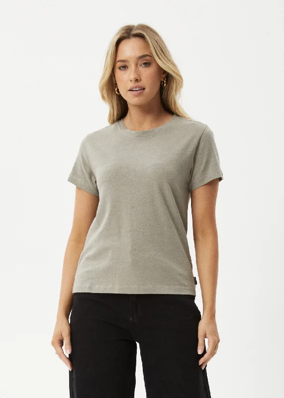 Weekend Bargains to Indulge In AFENDS Womens Eden - Regular Fit Tee - Olive