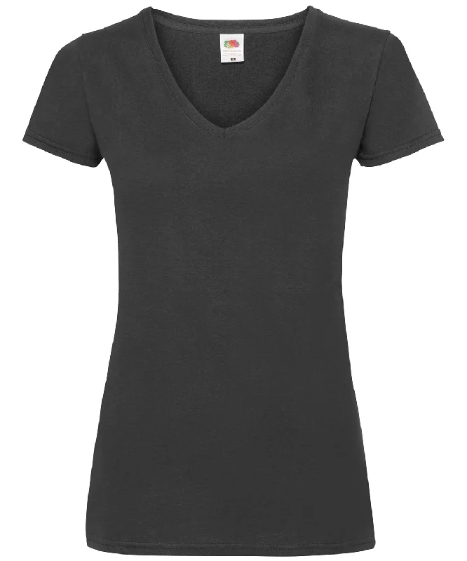 Exclusive Online Offer Womens valueweight v-neck T | Black