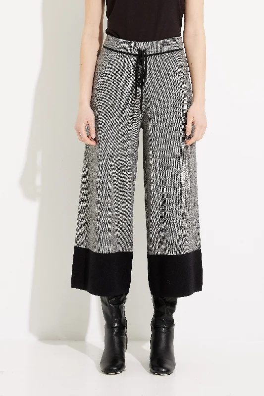 Steals and Deals Joseph Ribkoff Sale, 233936 Wide Leg Cropped Pant 60% Off Regular Price
