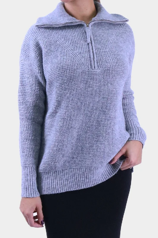 Act Now AYA SWEATER (GREY)