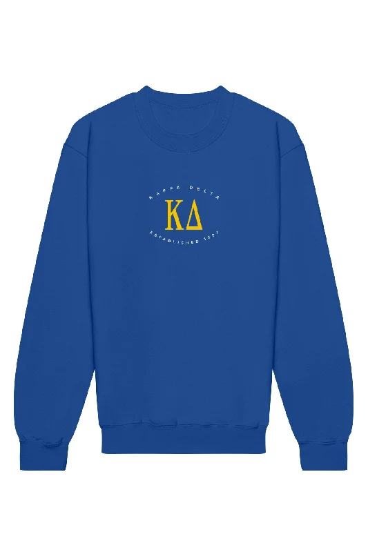 Weekend Offers That Amaze Kappa Delta Emblem Crewneck Sweatshirt