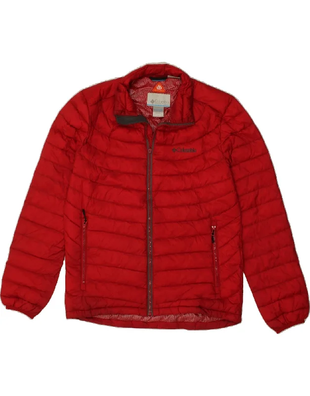 Major Savings COLUMBIA Womens Omni-Heat Padded Jacket UK 18 XL Red Nylon