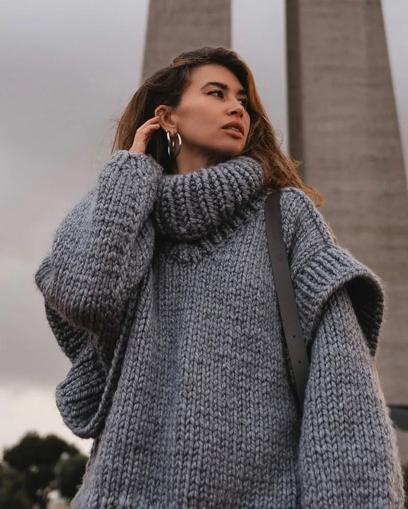 One-DAY Sale Autumn Vintage Casual Solid Oversized Thick Warm Hoodie