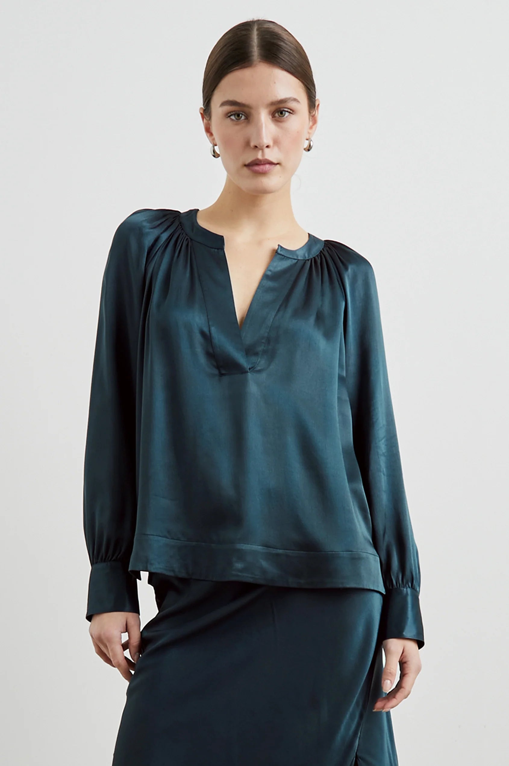 Special Discount Wynna Top ~ Deep Sea