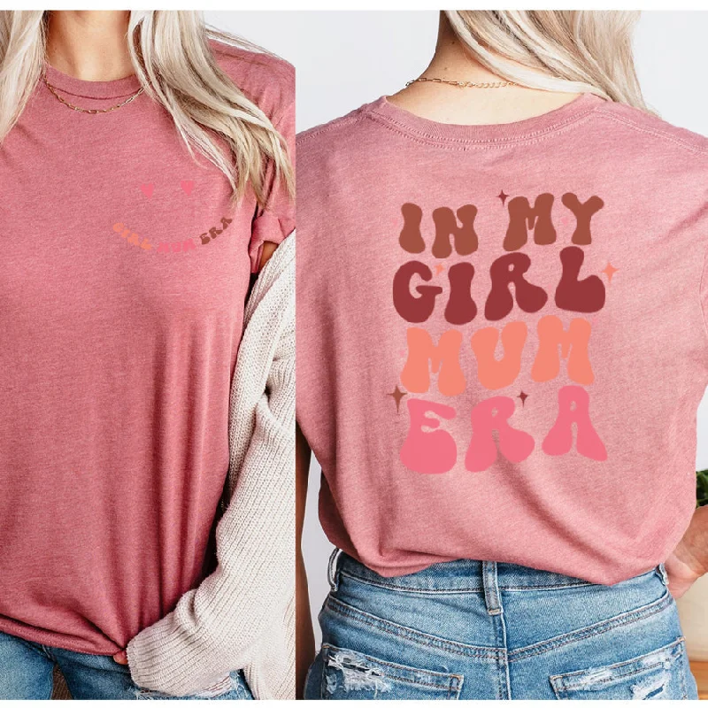 Price Drop My Girl Mum Era Front & Back Logo T-Shirt