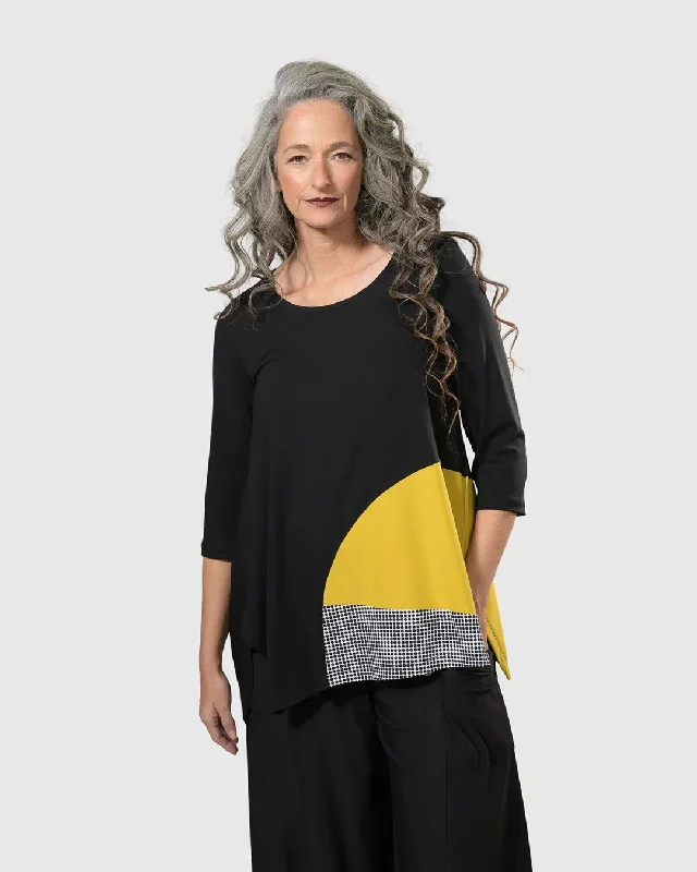Weekend Specials Just for You Tekbika Tamara Tunic Top, Yellow