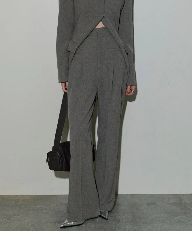 Exclusive Savings [24Autumn Pre-Order] Easy Two TUCK SLACKS