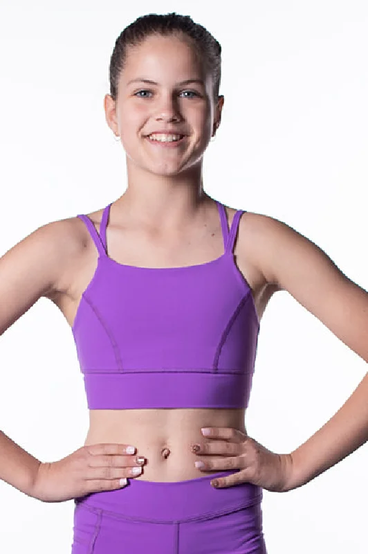 Savings Soar This Weekend Luxe Highline Crop Purple