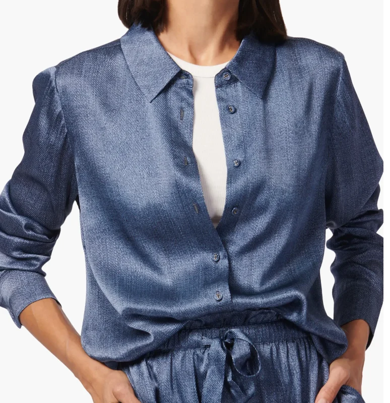 Weekend Specials to Enjoy Crosby Blouse ~ Raw Denim