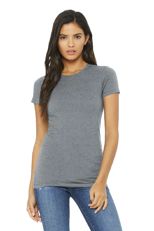Deal Alert Bella + Canvas Womens The Favorite Short Sleeve Crewneck T-Shirt - Heather Grey