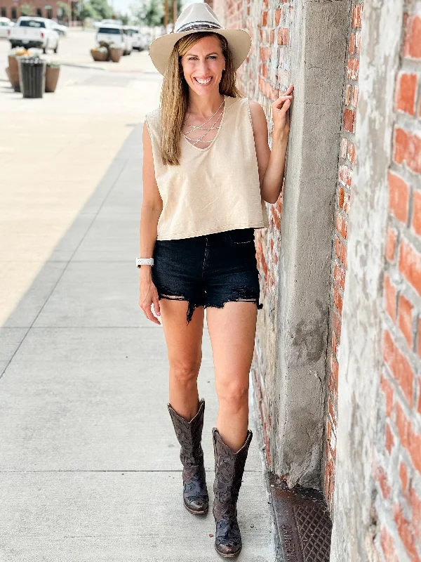Bonus Savings Miranda Rhinestone Tank