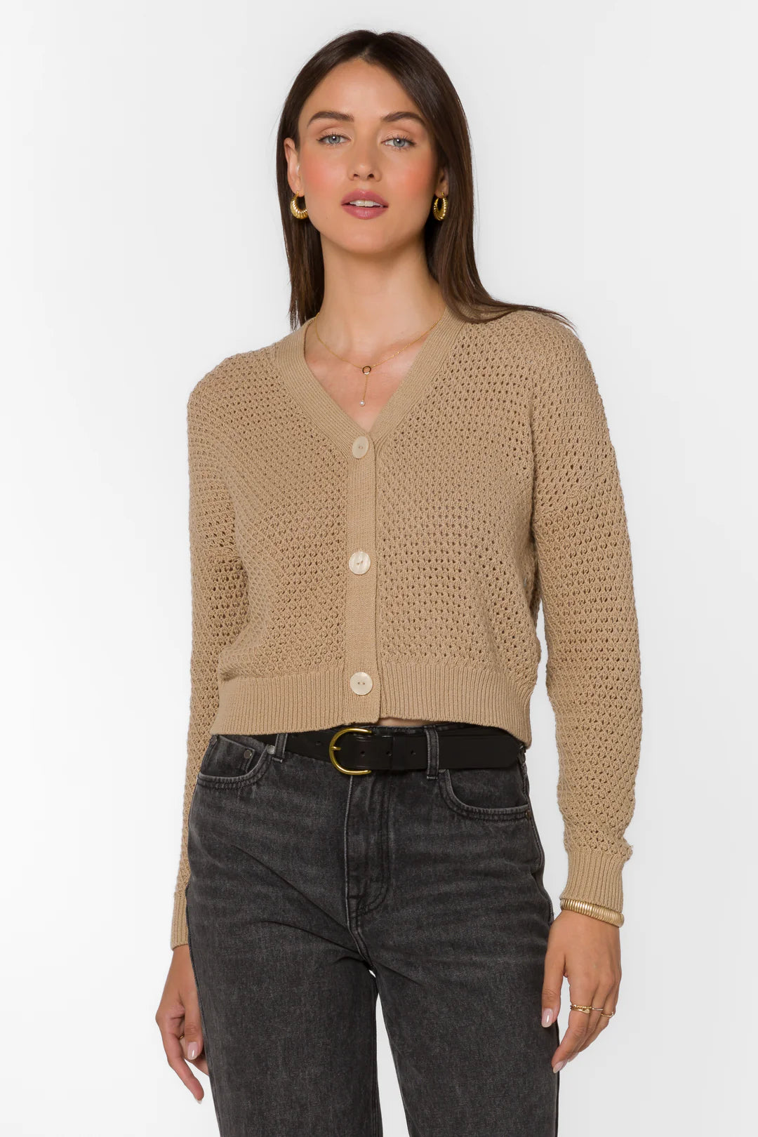 Massive Savings Aris Beige Sweater