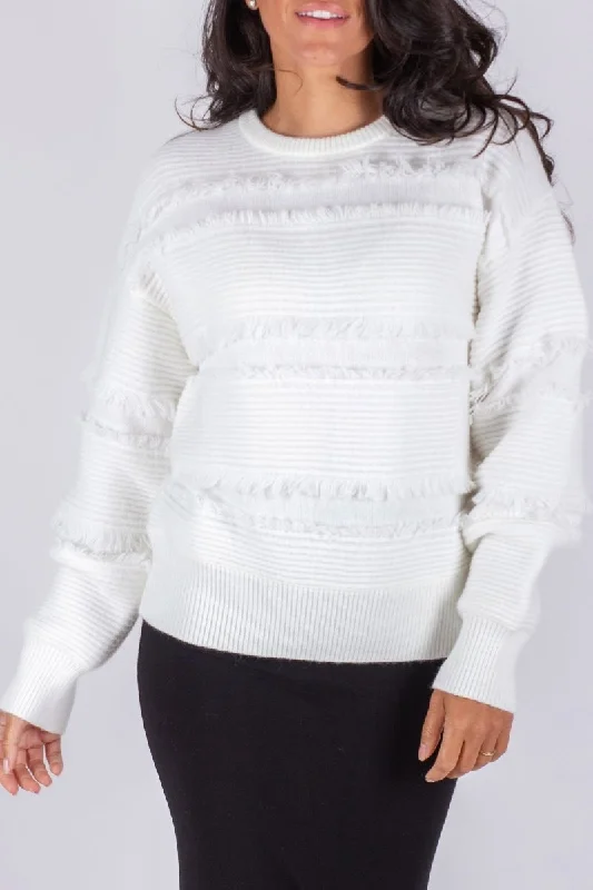Weekend Discounts to Love LANEY TOP (CREAM)