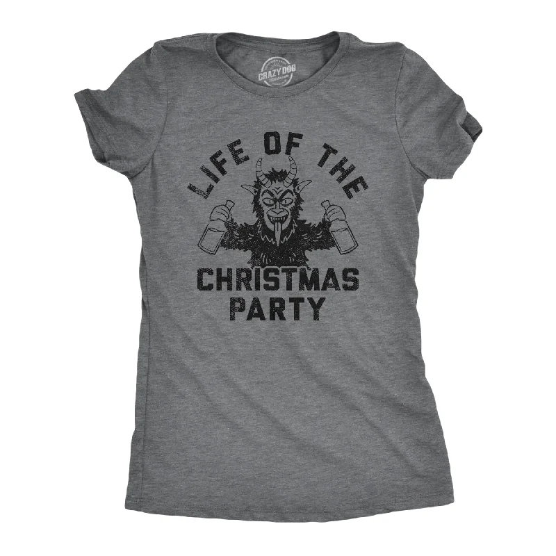 Midnight Madness Life Of The Christmas Party Women's T Shirt
