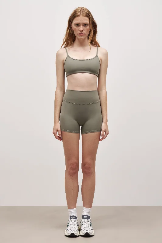 Weekend Bargains Just for You Base Sculpting Shorts - Olive
