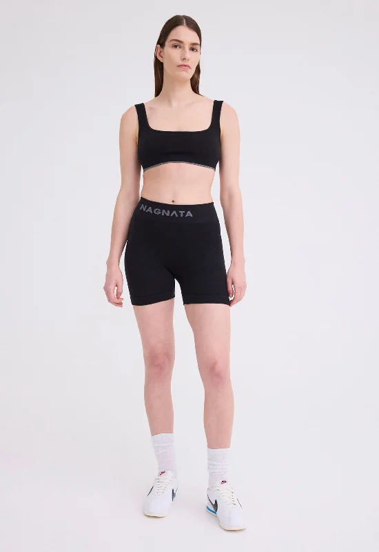 Big Savings NAGNATA Ballet Wool Mini Short - Black