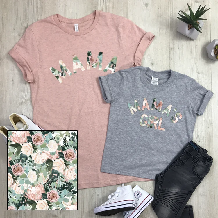 Deal of the Day Mama & Mama's Girl Floral T-Shirts (MRK X)