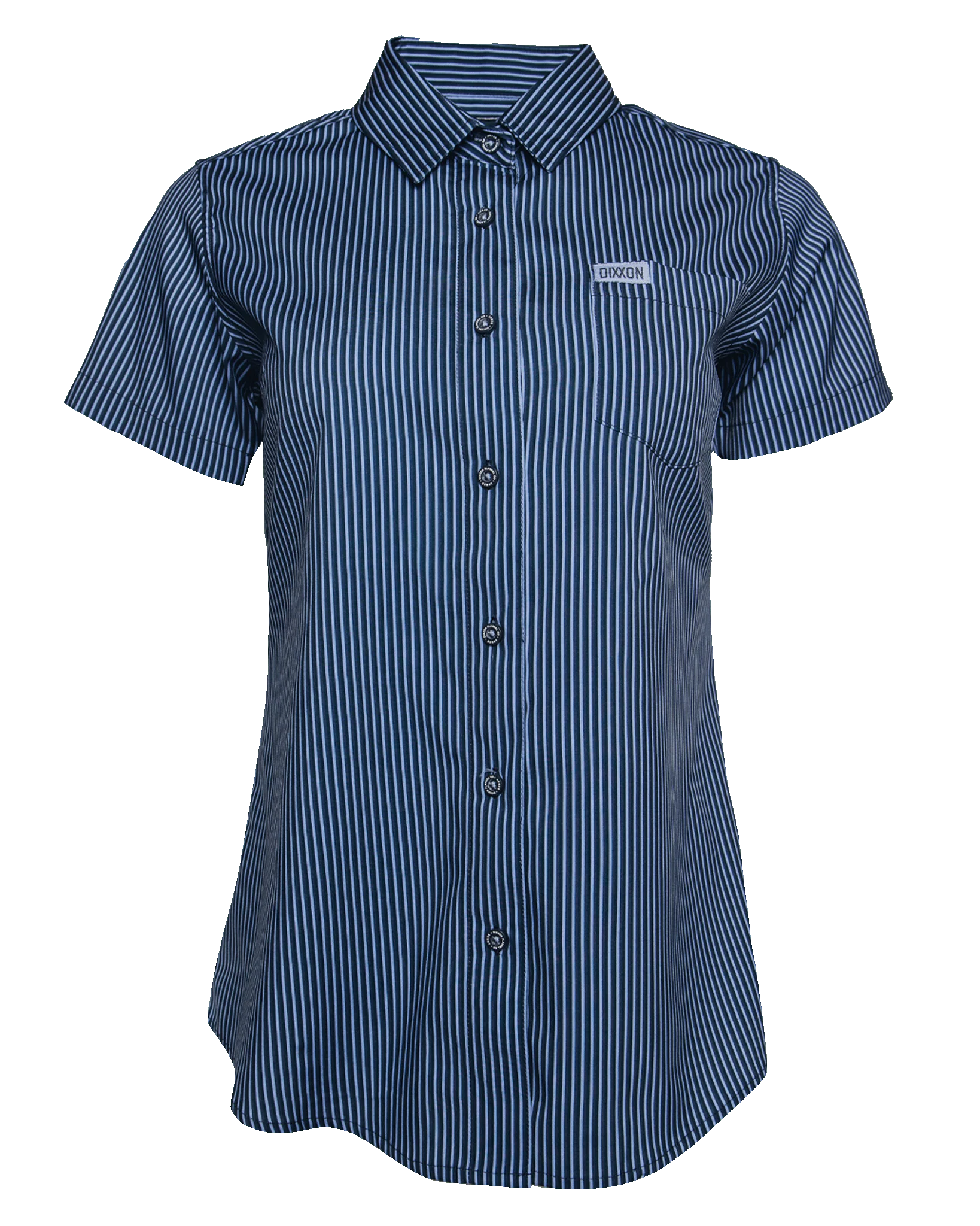 Bonus Offer Benny Triple Stripe Women's Short Sleeve - Blue