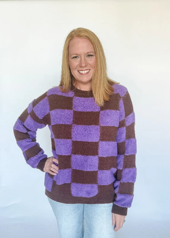 One-Day Only Old Faithful Checker Sweater