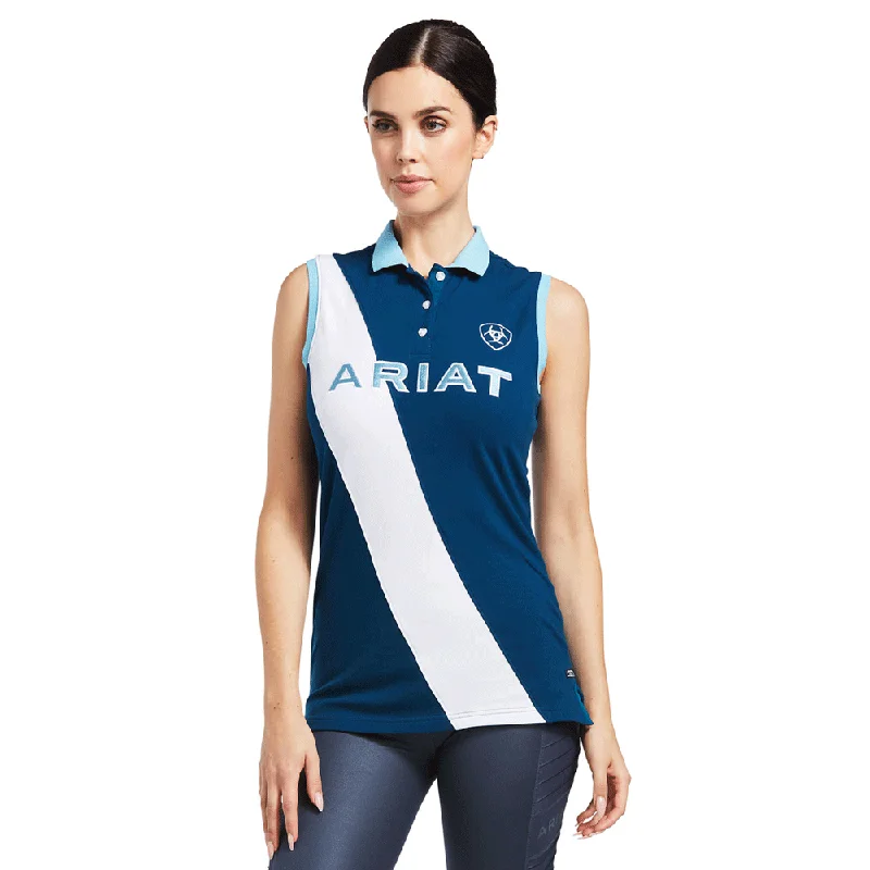 Deep Discounts Ariat Ladies Taryn Sleeveless Polo
